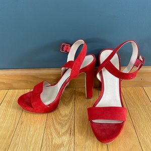 Madden Girl Red Heels